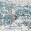 Tapis abstrait bleu-2027319978
