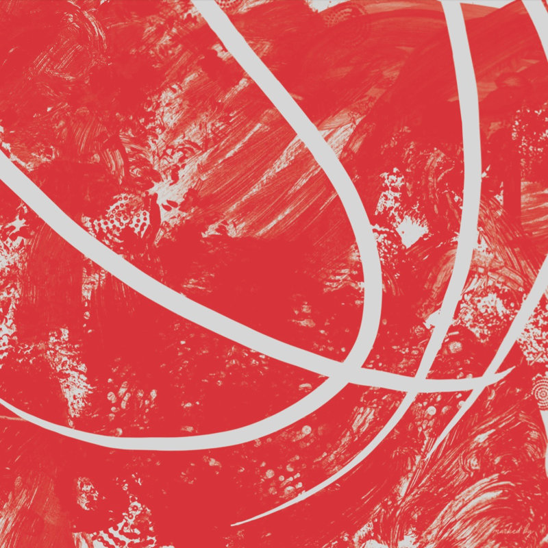 Basketball, Red, Wood