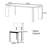 High-end solid wood table set-110567459