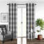 Walker Buffalo Rod Pocket Drapery Panel Room Darkening Curtain Pair (Set of 2)-9853478-9853475