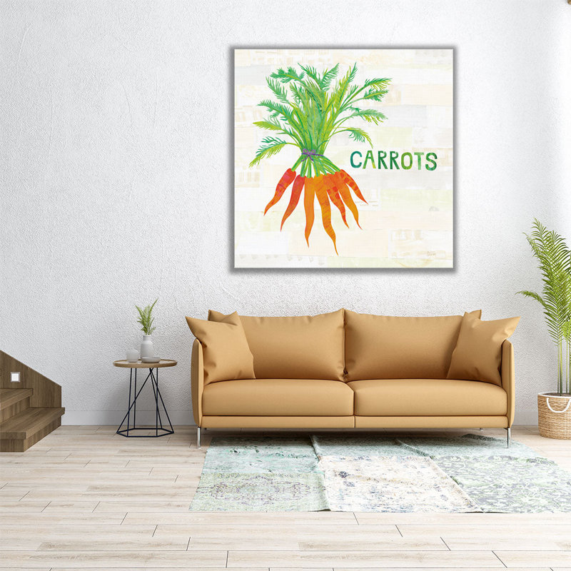 «Kitchen Garden IV», reproduction d'art sur toile, H 16 po x l 16 po