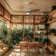 Aura sophisticated 52 In.Indoor Ceiling Fan With LED Light Bulbs And Remote Control