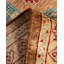 Tapis unique noué à la main Saryah Eclectic - doré, 9 pi x 12 pi