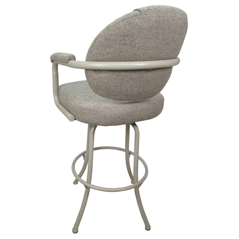 Ivette 26" Hemsath Driftwood - Grey, Hemsath Driftwood, Bar Stool (30" Seat Height), Beige