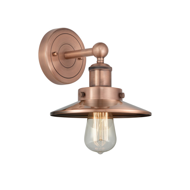 Krysia Armed Sconce, Antique Copper, Antique Copper