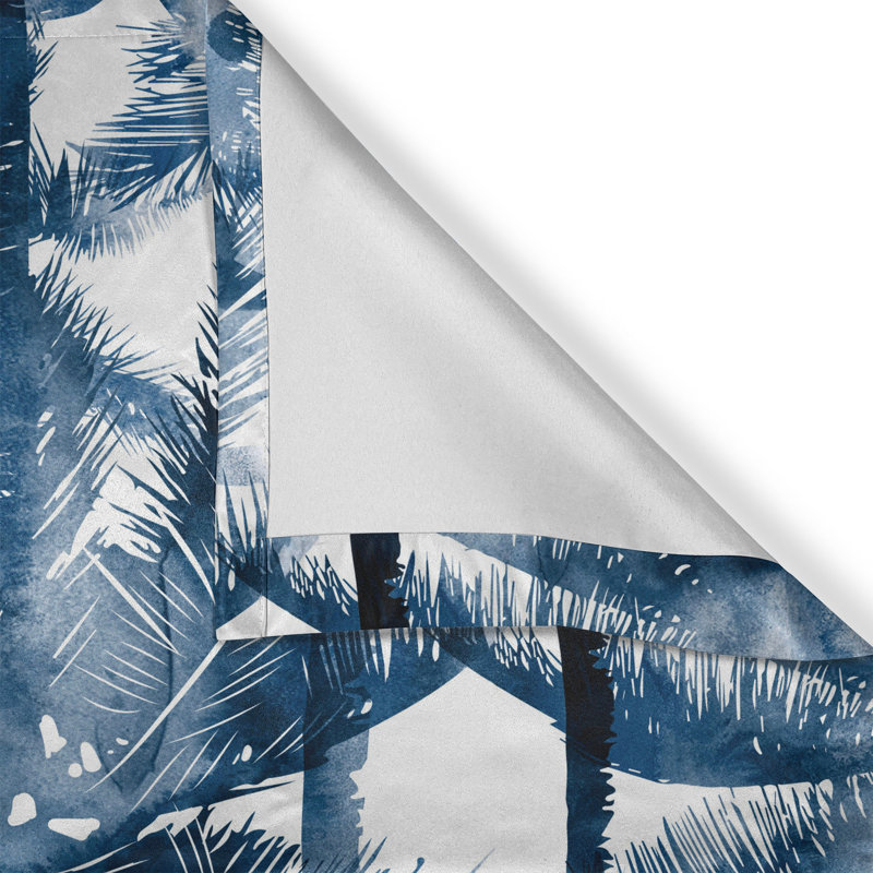 Semi Sheer Curtain Pair