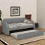 Lit de jour simple rembourré avec couchette-1790942495