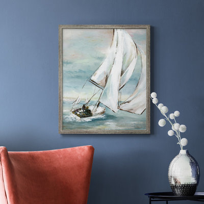 Setting Sail Premium Framed Canvas - Ready to Hang