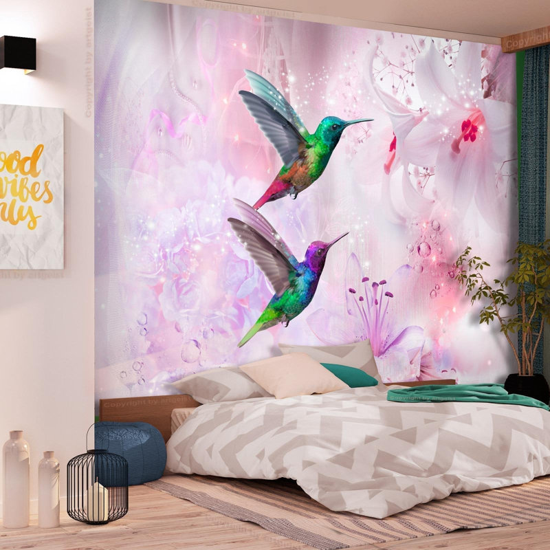 Murale, L 6,83 pi x l 9,83 pi, Mauve