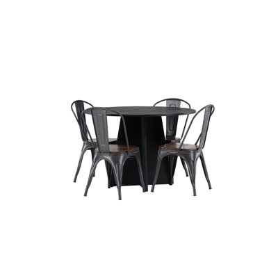 Faulk 4 - Person Dining Set