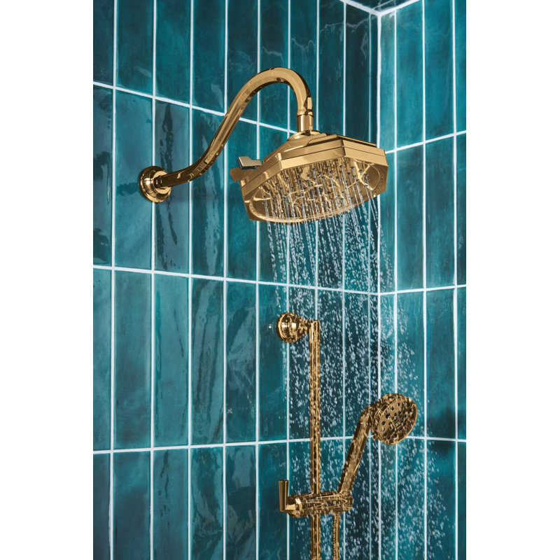 Beauclere 8" H2okinetic Multi-Function Shower Head