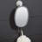 Oval Mirror with Hooks