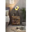 Rukhsar 56cm W Solid Wood Bedside Table