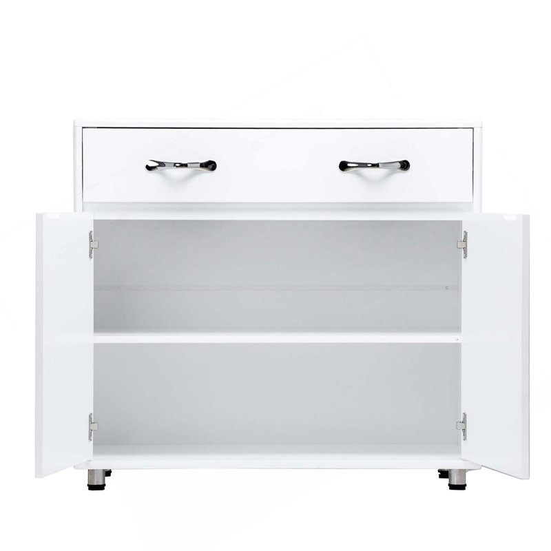 Modern Sidrboard, Side Table With Drawer And Doors