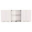 Ensemble de cuisine, îlot de cuisine et armoire murale 2 pièces White and Onyx