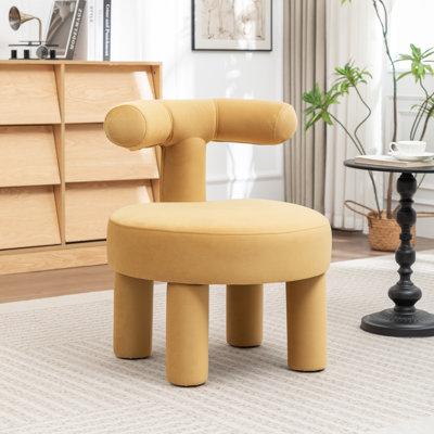 Bula Velvet Barrel Chair