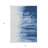 3' X 5' Navy Blue And Ivory Abstract Washable Indoor Outdoor Area Rug