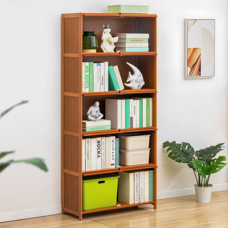 Bibliothèque de rangement Kathaline, (3 tablettes) H 41,7 po x l 23,2 po x P 12,6 po