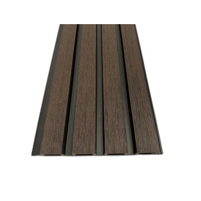94.5" X 8.5" Outdoor European Siding System Composite Board Paneling, Weatherproof And UV-Resistant