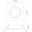 Basico Recessed Housing
