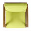 Fauteuil club Perla, vert