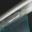 Porte de douche double coulissante WOODBRIDGE de 56 à 60 po de largeur x 72 po de hauteur avec verre trempé transparent de 5/16 po (8 mm)-120347274