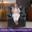Fauteuil inclinable électrique de 31,9 po de largeur