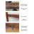 Hall Tree 28'' Wide with Bench and Shoe Storage-1482105896