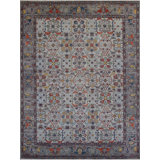 Transitional One-of-a-Kind Rectangle 8'1" X 10'3" Hand Knotted Area Rug