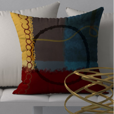 Favourite Courteous Square Pillow Cover & Insert