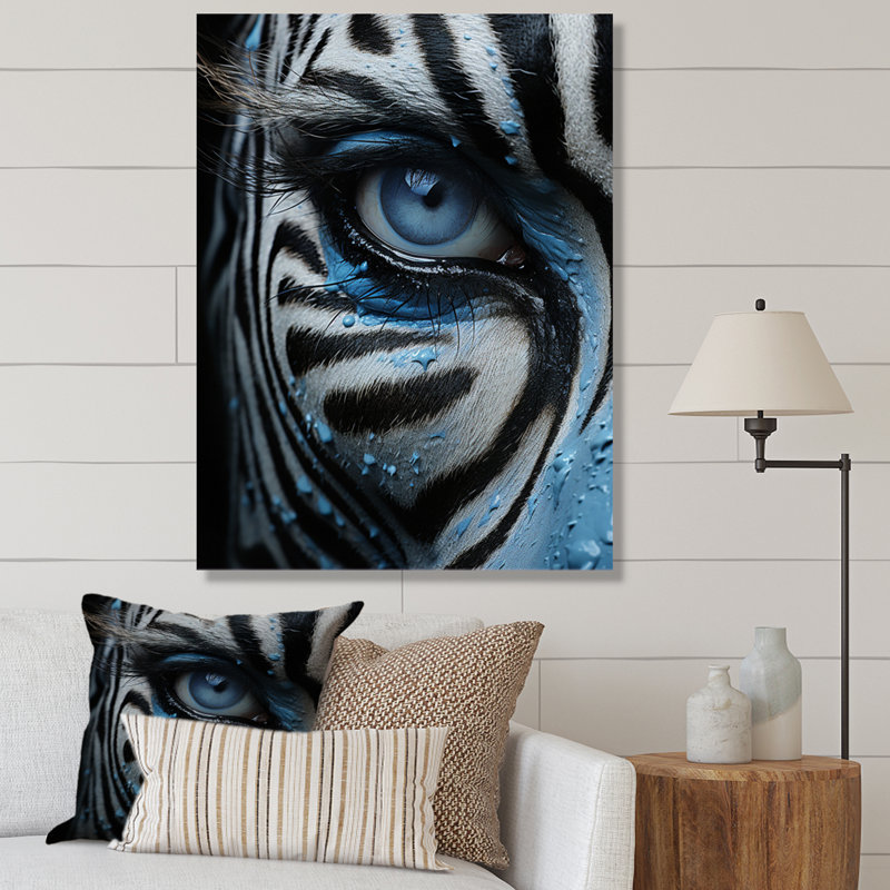 " Striking Zebra Patterns II ", 20" H x 12" W x 1" D