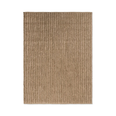 Craft Flatweave Chevron Area Rug in Natural