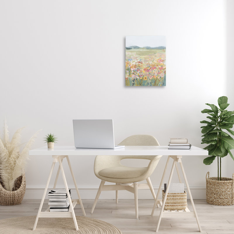 «Soft Softflower Meadow» par Pamela Munger, H 20 po x l 16 po
