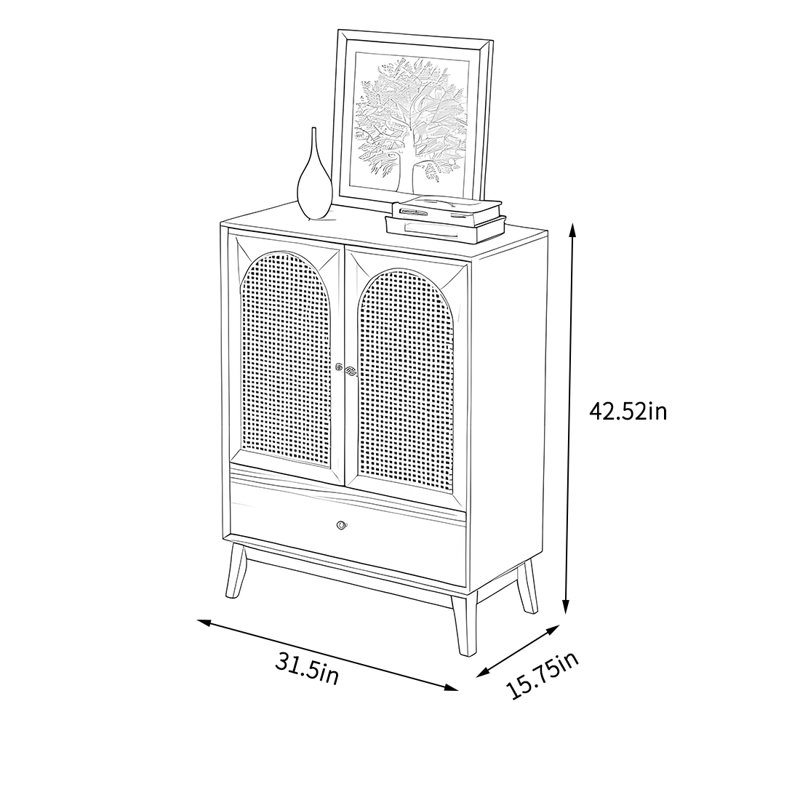 Multi-functional storage cabinet