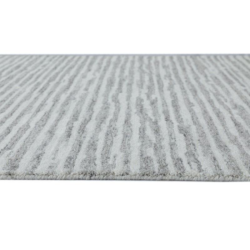 Silt Hand Tufted Area Rug, Rectangle 5' x 8'