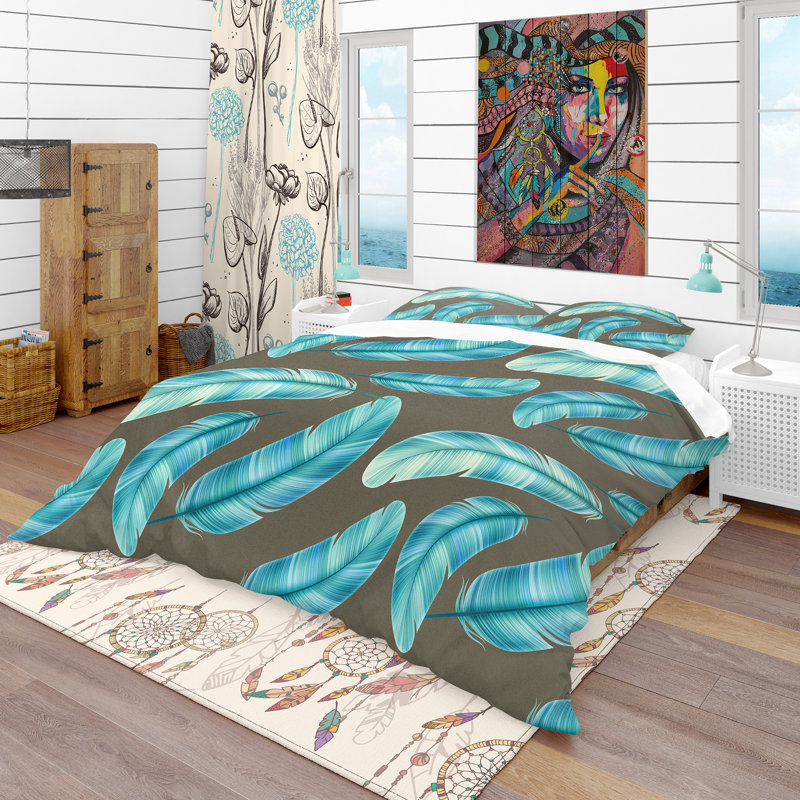 Ensemble de housse de couette sud-ouest, Housse de couette très grand + 2 taies décoratives