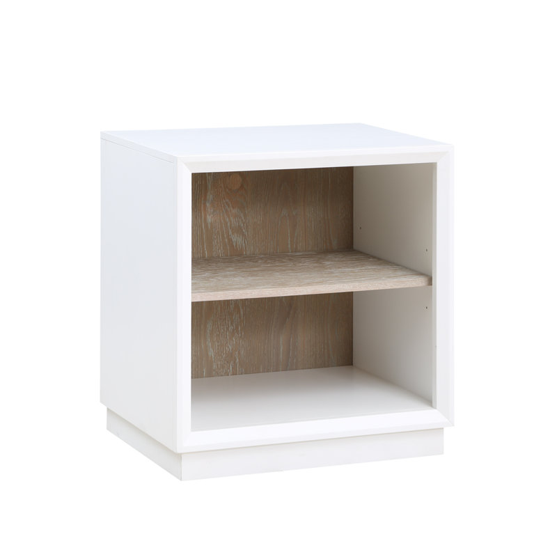 Bibliothèque basse avec huche 75 po de hauteur x 26 po de largeur x 19 po Boca Grande