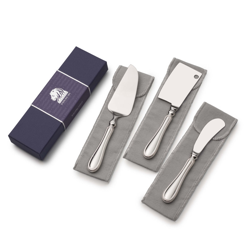 Wallace Giorgio 3 Pc Cheese Set