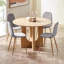 Sumra Set Of 4 Beige Chenille Upholstered Dining Chairs-121257428