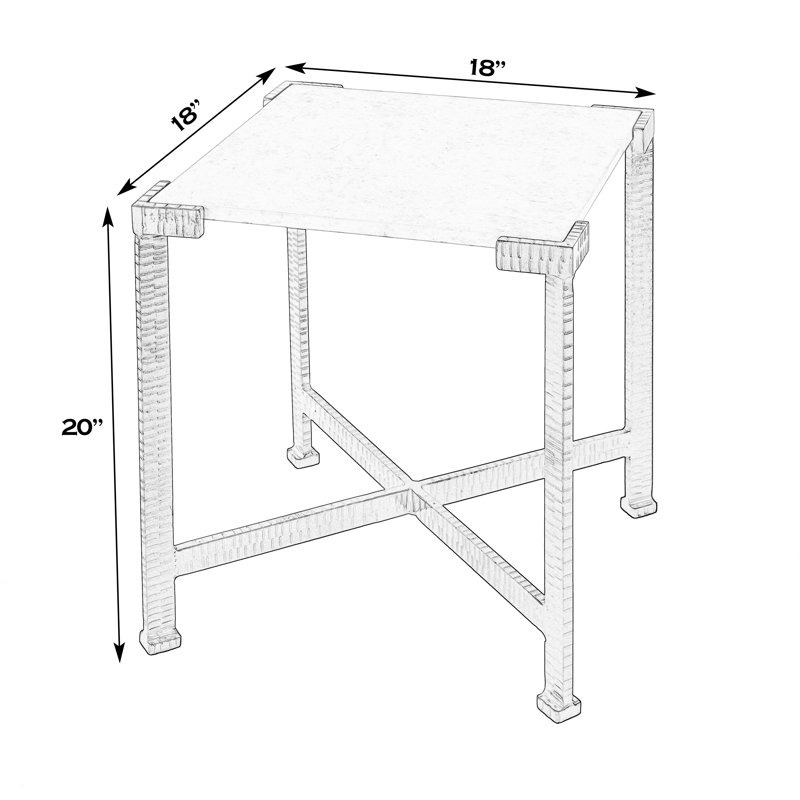 Table d'appoint l 18 po Loric