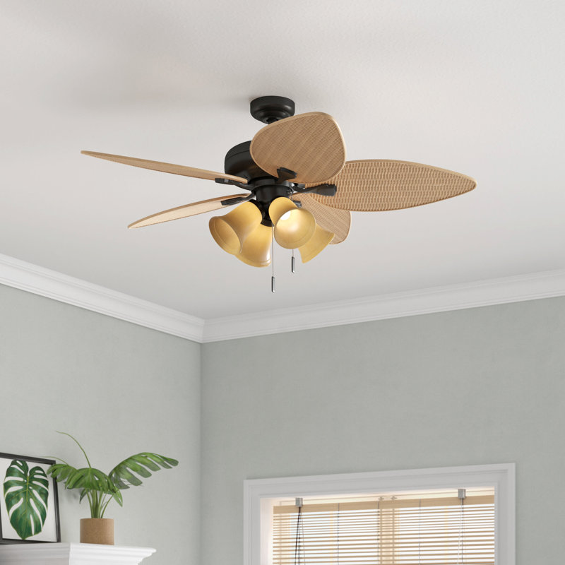 Ventilateur de plafond tropical 52 "Palm Valley, Bronze