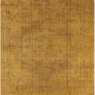 Tapis doré à motif abstrait Ronja