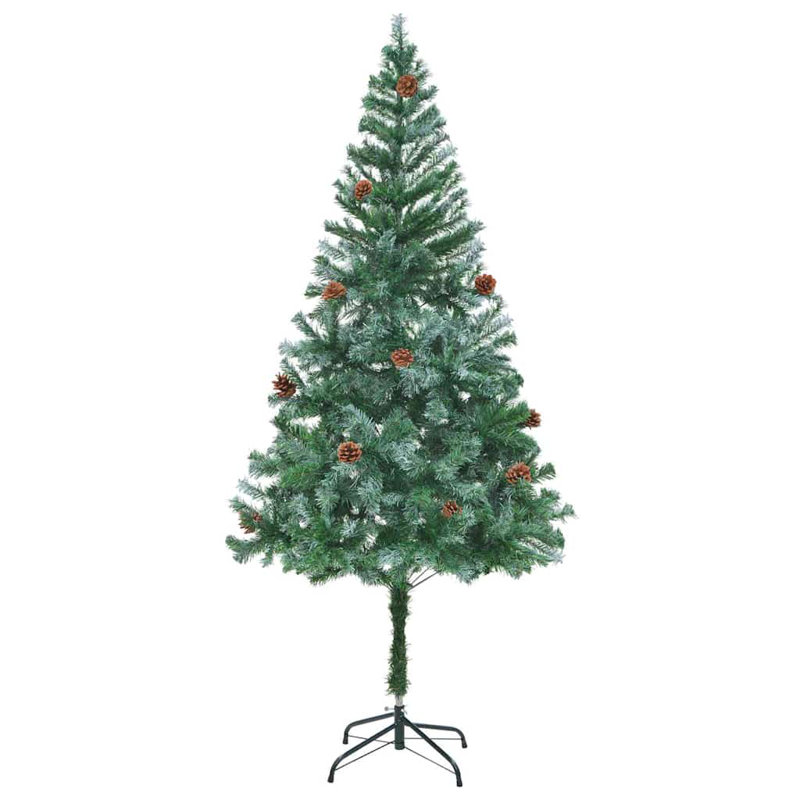  Arbre de Noël artificiel vert PVC 180 cm