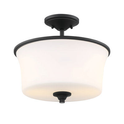 Lustree tambour 2 lumières Wiggins