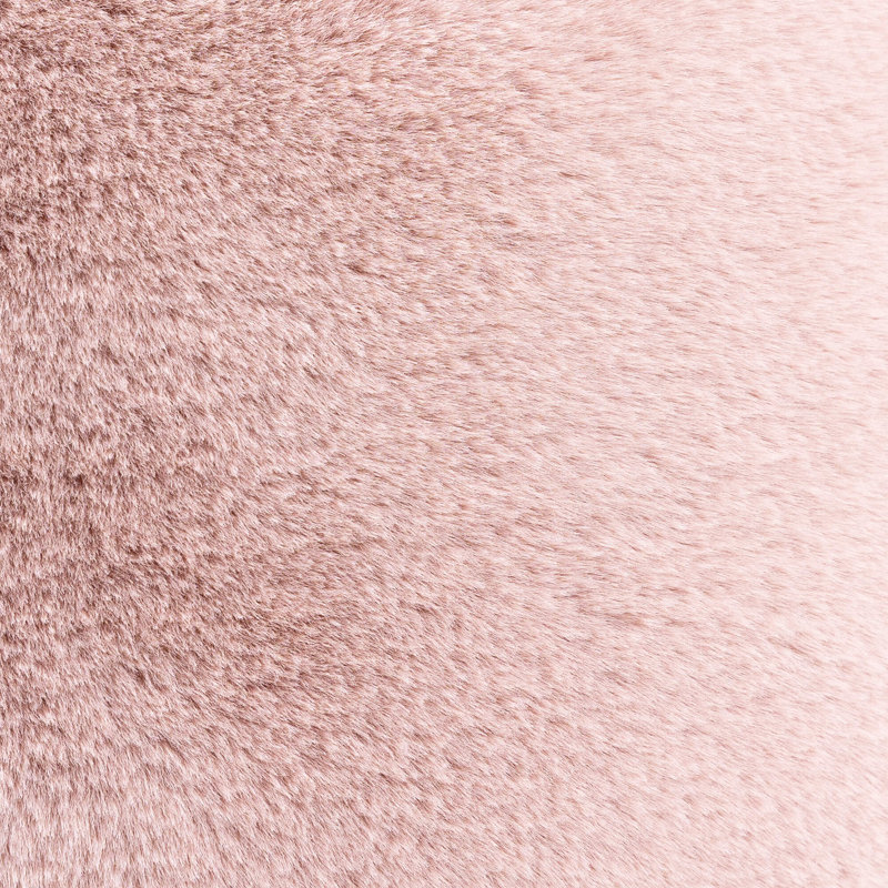 Bean Bag Bazaar Kids Classic Luxury Faux Fur Bean Bag, Pink