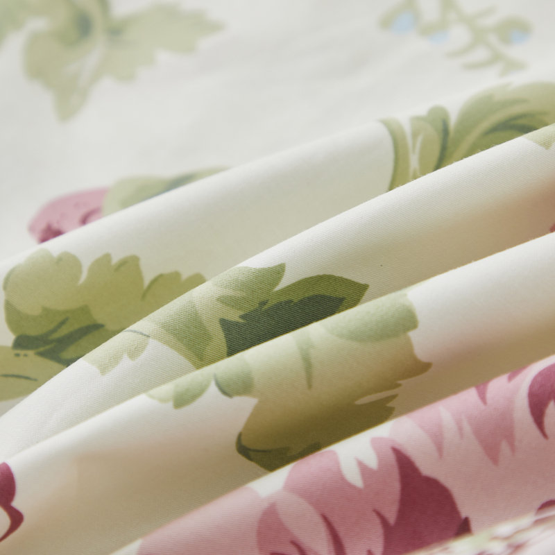 Ensemble de draps pour chambre d'amis 4 pièces 100% coton, Ensemble de draps pour lit double avec 2 taies d'o