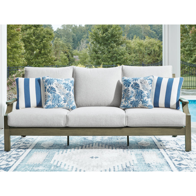 Canapé d'extérieur avec coussin Springbrook