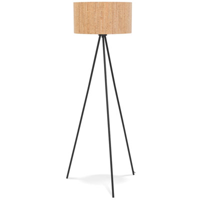 Cuney 145.5cm Metal Traditional Floor Lamp