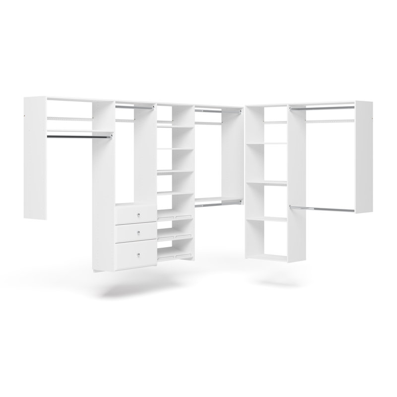 Grid 120'' Corner System (Can Be Cut To Fit), White