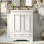 Meuble-lavabo de 24 po avec lavabo en céramique-657113807